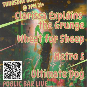 ClarissaExplainstheGrunge/Wheat for Sheep/Metro5/UltimateDog